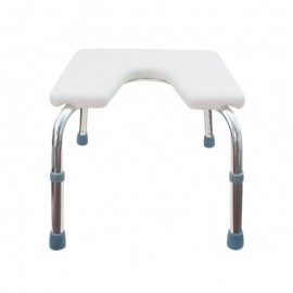 Taburete con asiento en forma de "U"