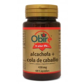 Alcachofa + Cola de Caballo 430 mg 60 cápsulas