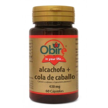 Alcachofa + Cola de Caballo 430 mg 60 cápsulas